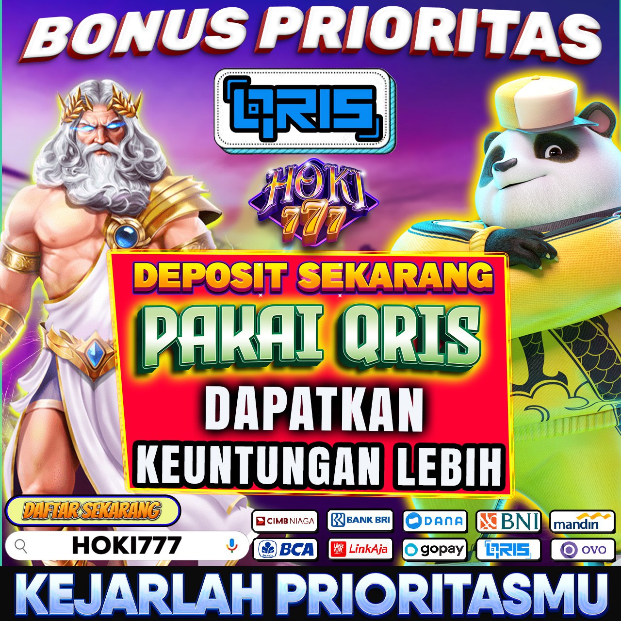 Bonus Prioritas Hoki777